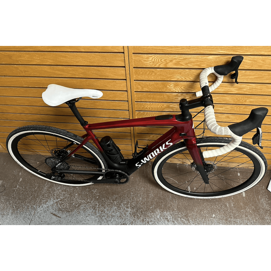 Used - S Works Creo SL -  Large - (Red Tint/Spectraflair/Silver/Black/Chrome) Used Gear Cripple Creek Consignment   
