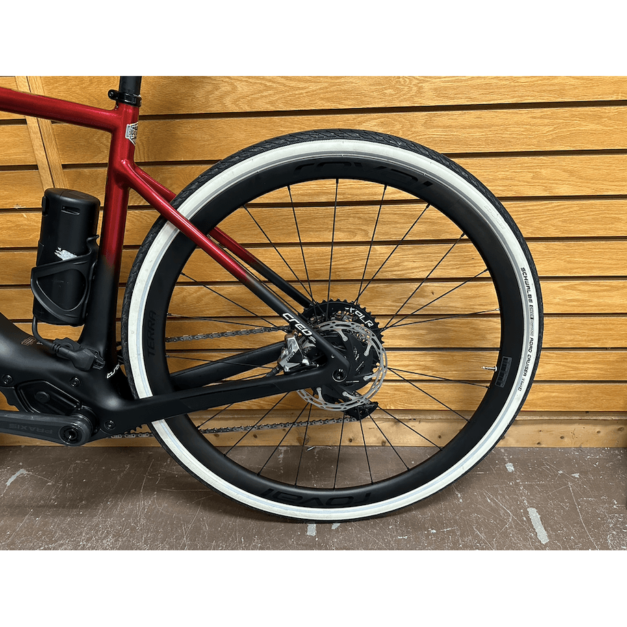 Used - S Works Creo SL -  Large - (Red Tint/Spectraflair/Silver/Black/Chrome) Used Gear Cripple Creek Consignment   