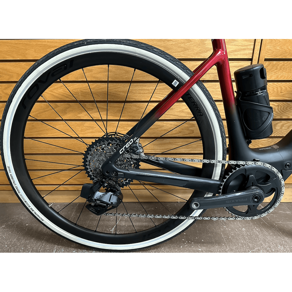 Used - S Works Creo SL -  Large - (Red Tint/Spectraflair/Silver/Black/Chrome) Used Gear Cripple Creek Consignment   
