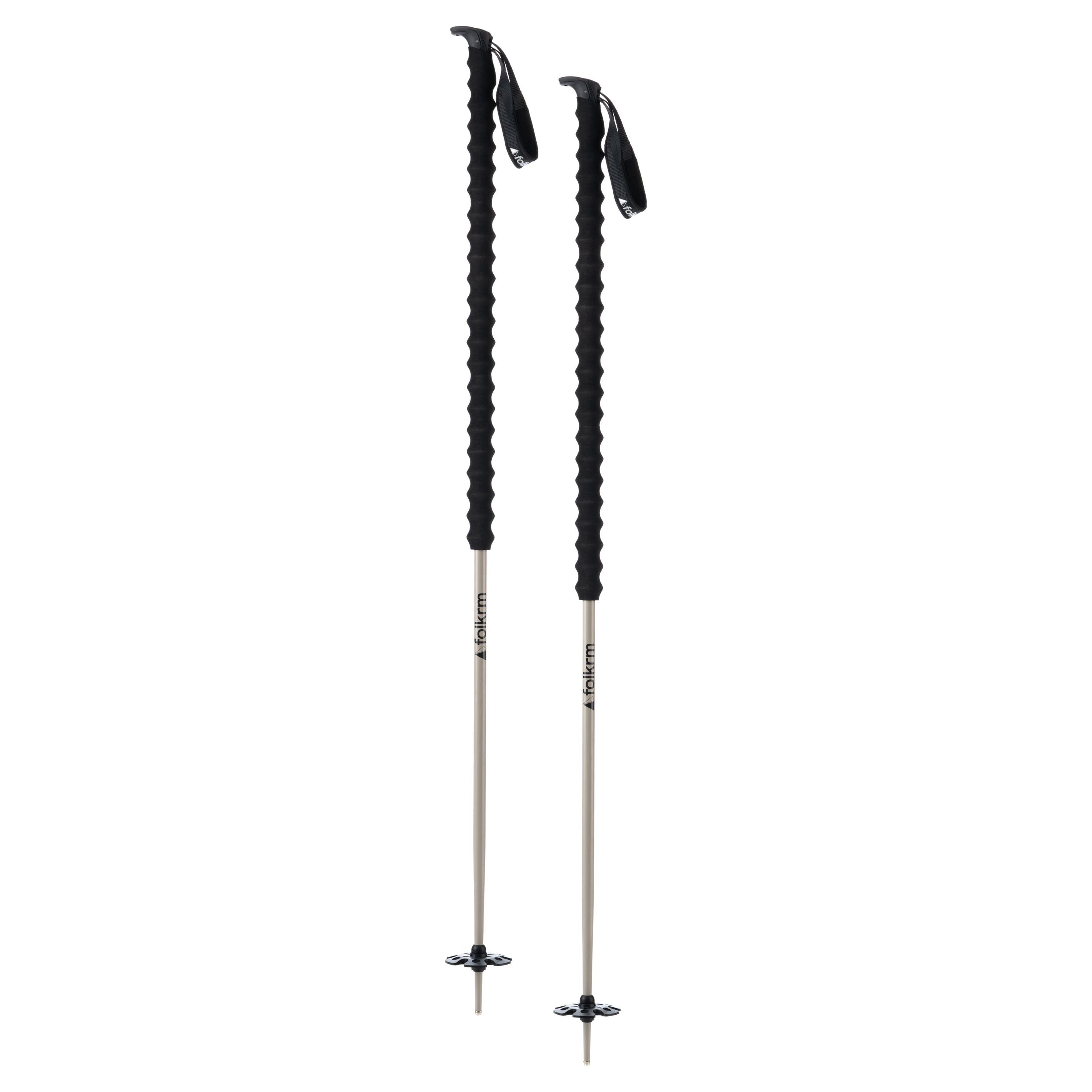 Folkrm Wyeast Ski Pole Poles - Touring Poles Folkrm 115cm Desert White 