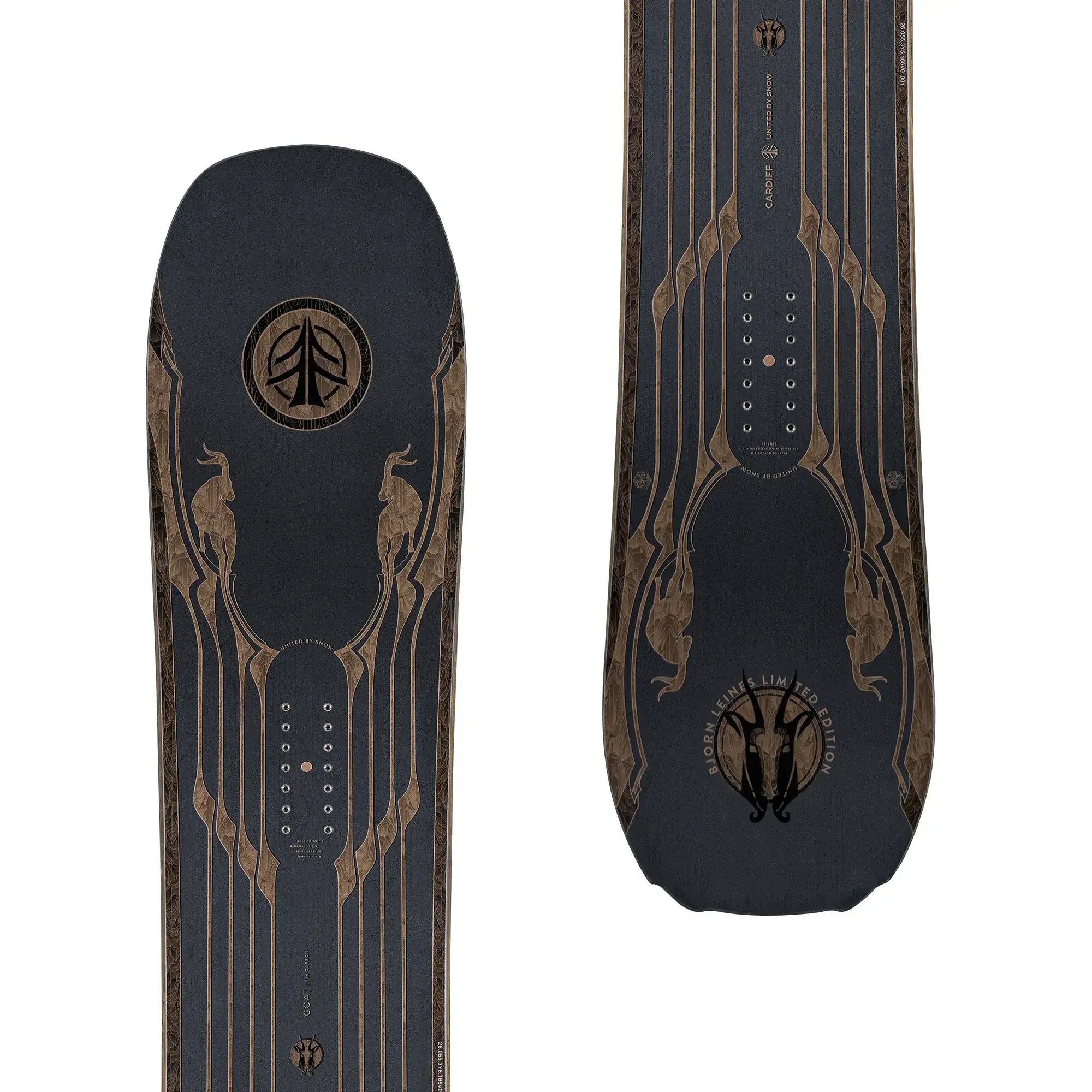 Cardiff Goat Pro Carbon Splitboard - All Mountain Performance for