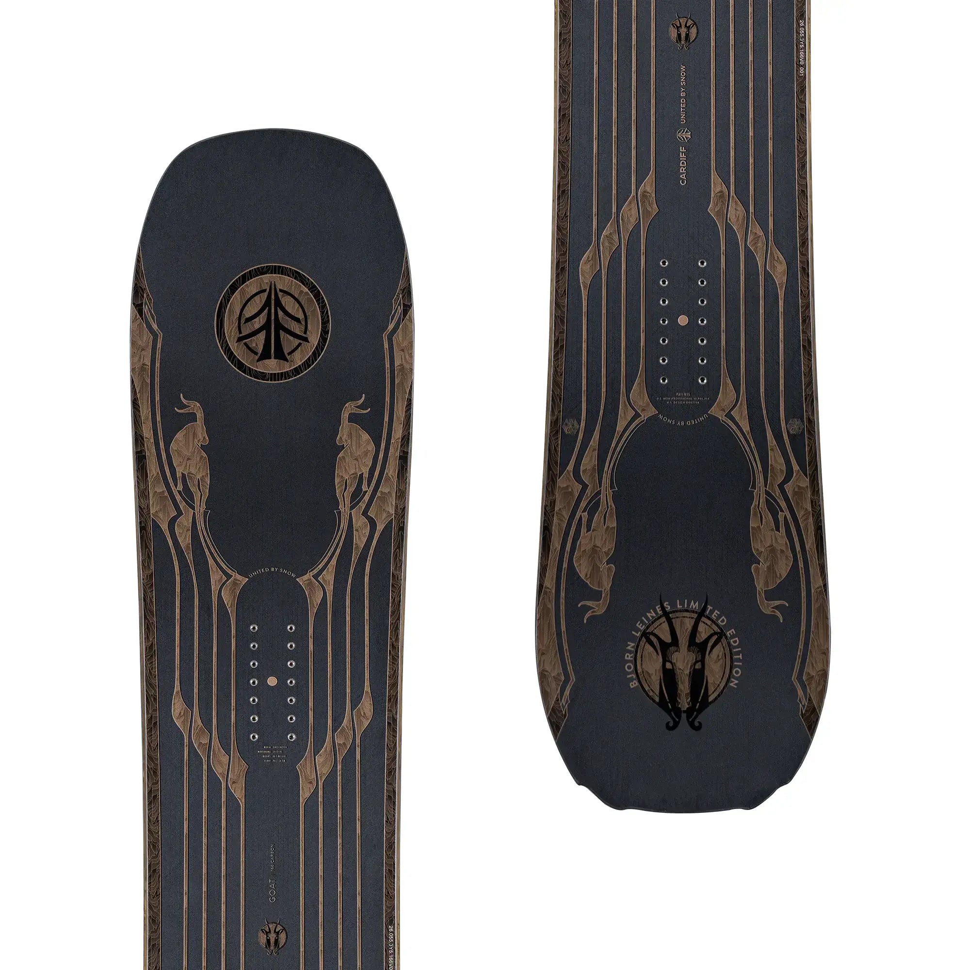 Cardiff Goat Pro Carbon (2025) Splitboard - Splitboards Mens Cardiff