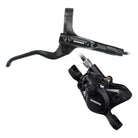 Shimano BR-MT200 Disc Brake and BL-MT201 Lever - Rear, Hydraulic, 2-Piston, Post Mount, Black Cycling Parts - Brake - Brake Lever Shimano