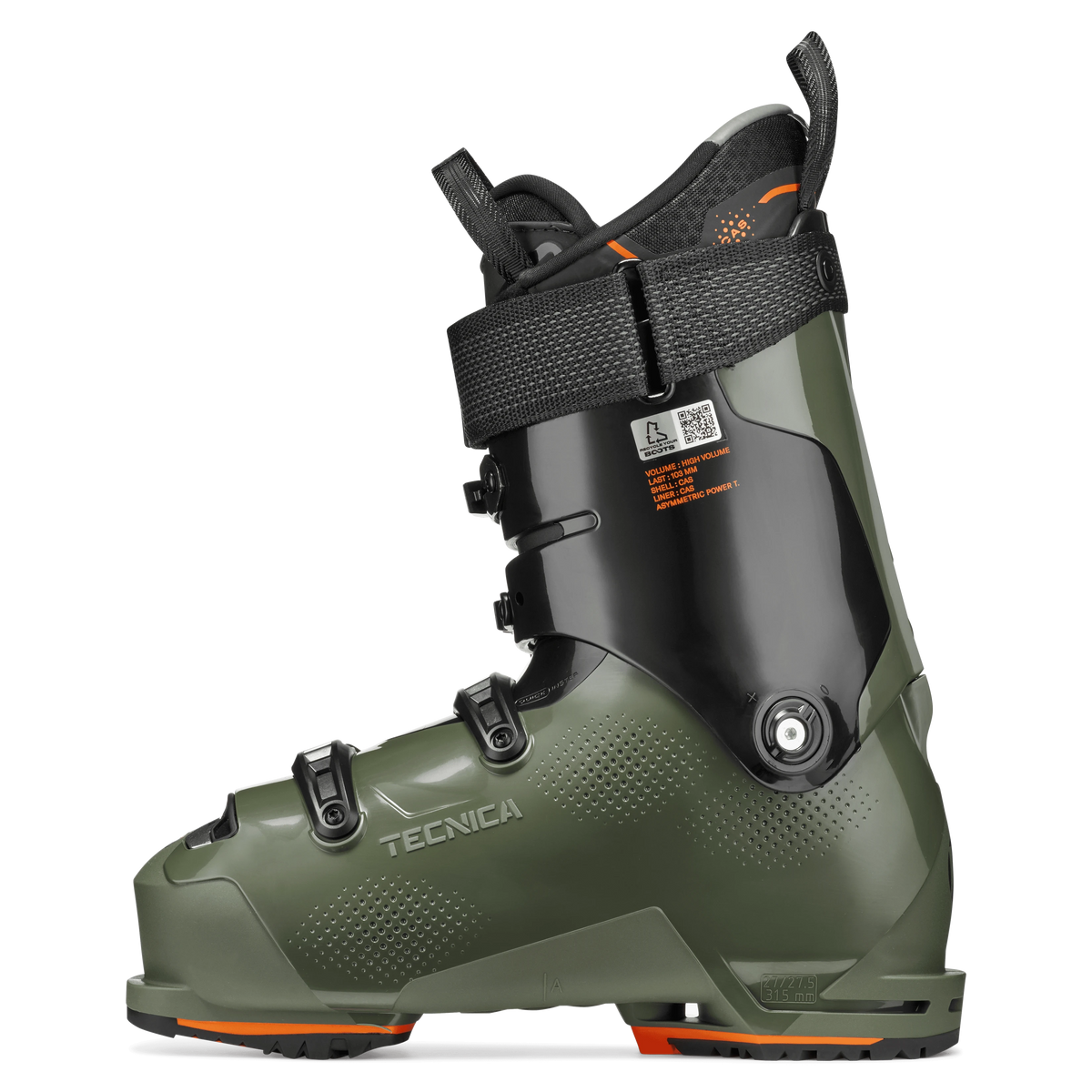 Tecnica Mach BOA HV 120 Alpine Boot Ski Boots - Alpine Boots - Mens-Unisex Tecnica