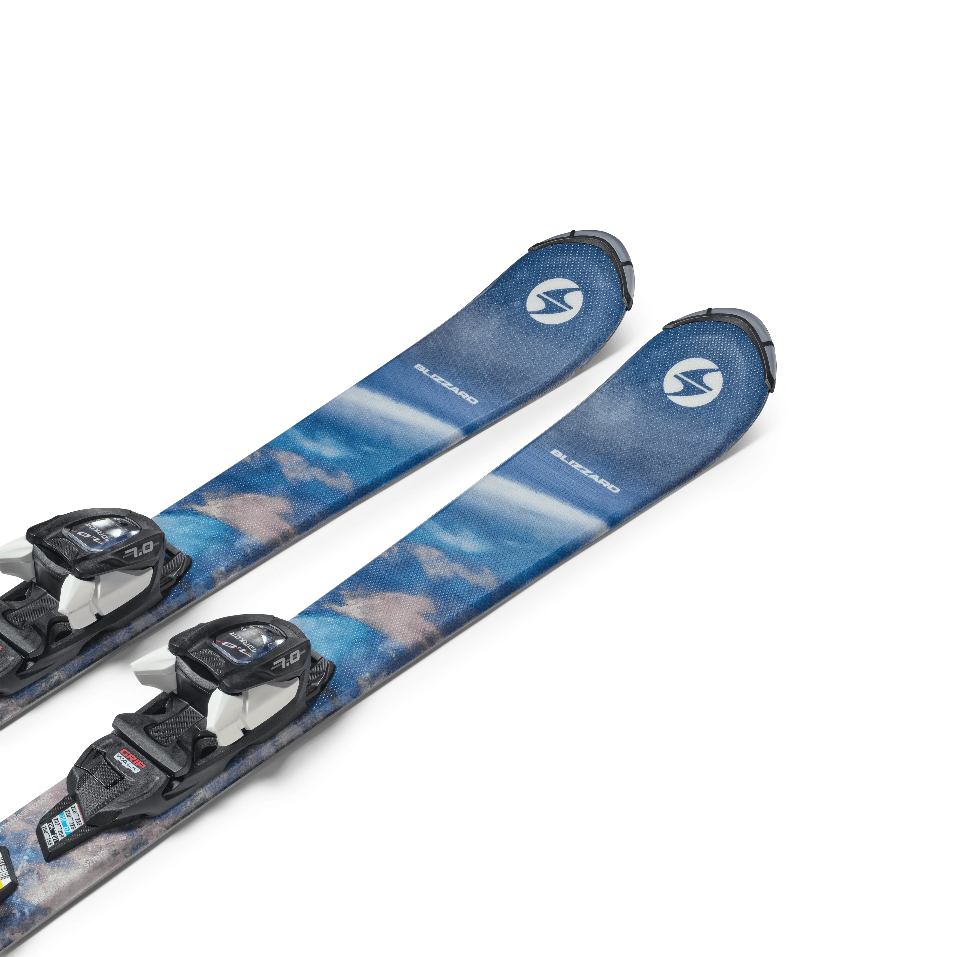Blizzard Anomaly JR and Marker 7 Skis - Alpine Skis - Kids Blizzard
