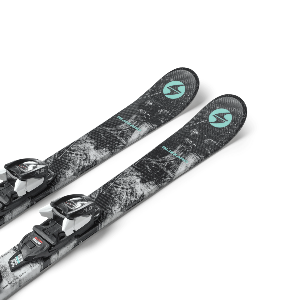 Blizzard Canvas JR and Marker 4.5 Binding Skis - Alpine Skis - Kids Blizzard