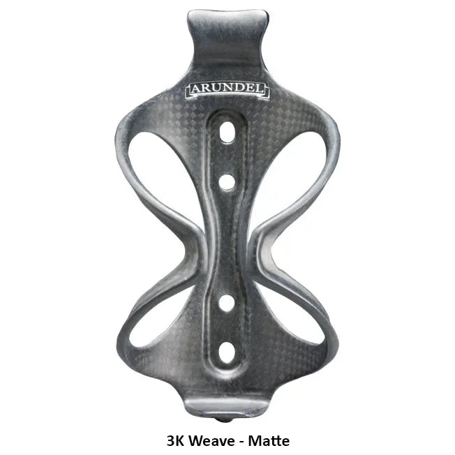 Arundel 19 Mandible Cage 3K weave Matte Finish Cycling Accessories - Water Bottle Cage Arundel