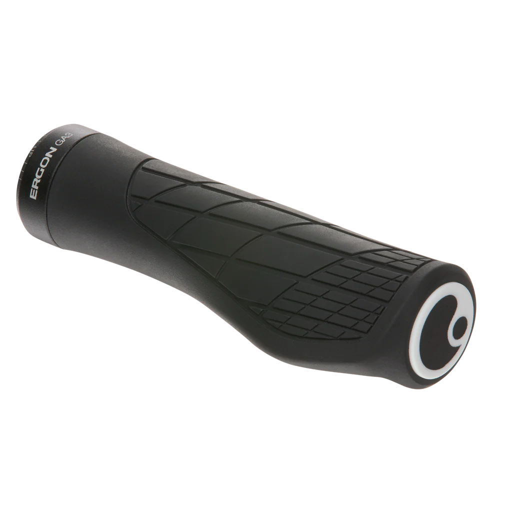 Ergon GA3 Grips - Black, Lock-On, Large Cycling Parts - Grips-Bar Tape Ergon