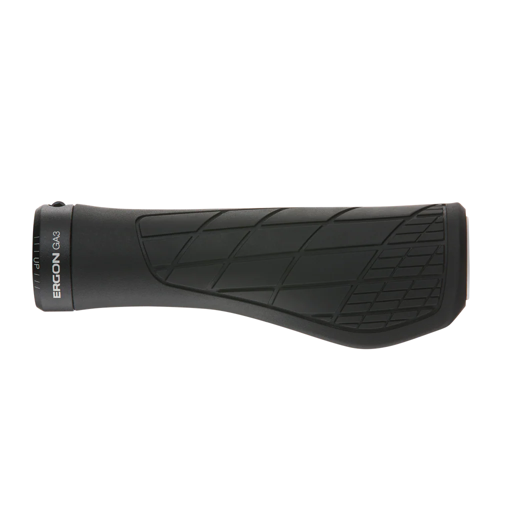 Ergon GA3 Grips - Black, Lock-On, Large Cycling Parts - Grips-Bar Tape Ergon