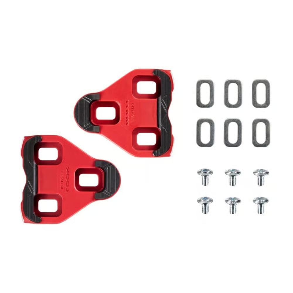 LOOK DELTA Cleat - 9 Degree Float, Red Cycling Parts - Pedal - Road Pedal - Cleats Look