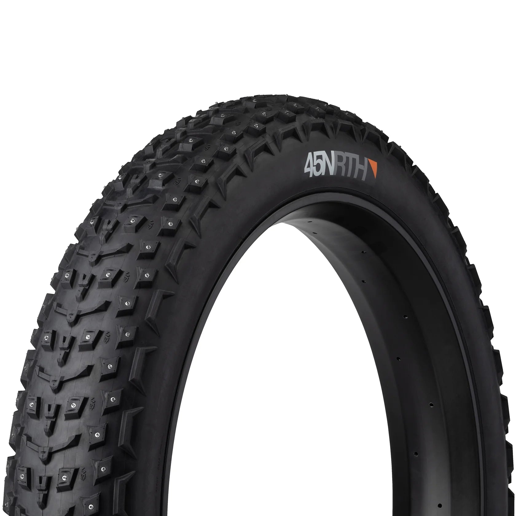 45NRTH Dillinger 5 Tire - 26 x 4.6, Tubeless, Folding, Black, 60 TPI, 258 Carbide Steel Studs Tires and Tubes - Mountain Tires - 26" 45NRTH