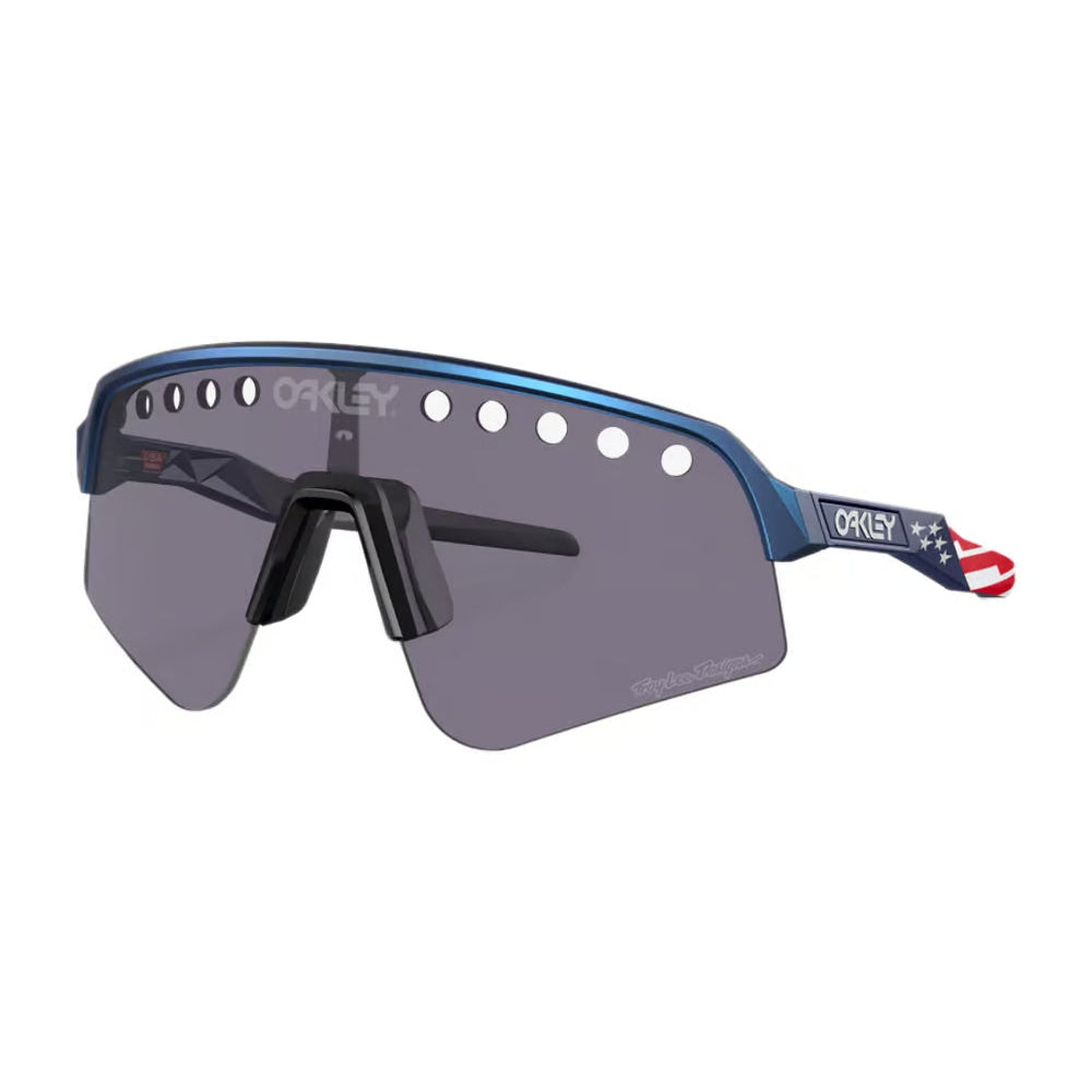 Oakley Sutro Lite Sweep Eyewear - Sunglasses Oakley TLD Blue Colorshift w/ Prizm Grey Injected
