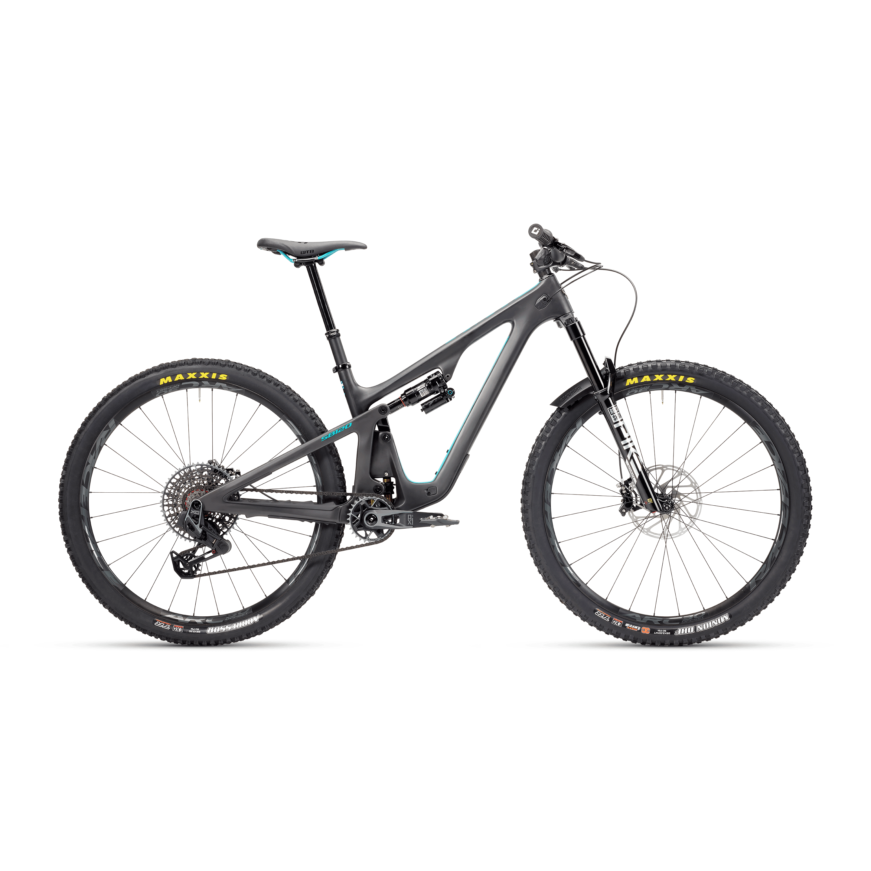 Yeti SB120 T3 X01 AXS EXC Bicycle - Mountain - Trail Yeti Cycles Large RAW/TQ 