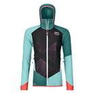 Ortovox W Swisswool Col Becchei Hybrid Jacket Winter Apparel - Winter Apparel Womens Softshell Top Ortovox XSmall Glacier Grey 