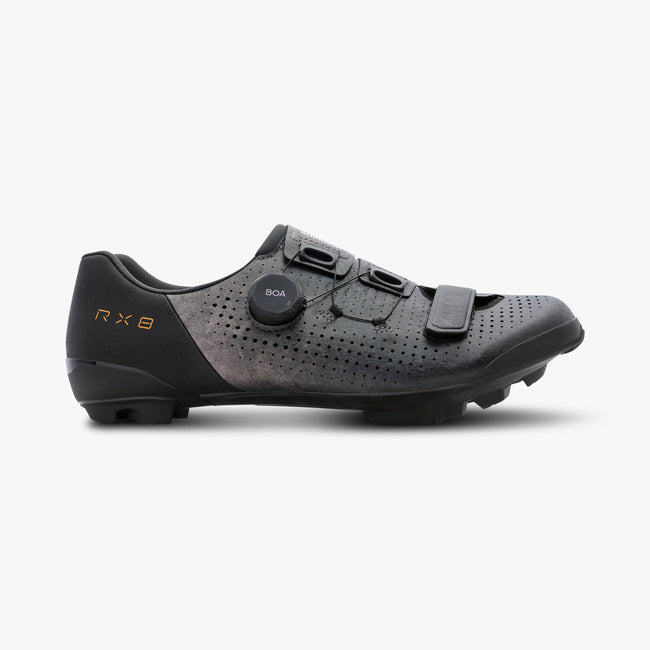 Shimano SH-RX801 Gravel/MTB Shoes Cycling Shoes - Mountain Shoes - Mens Mountain Shoes Shimano 40 Black