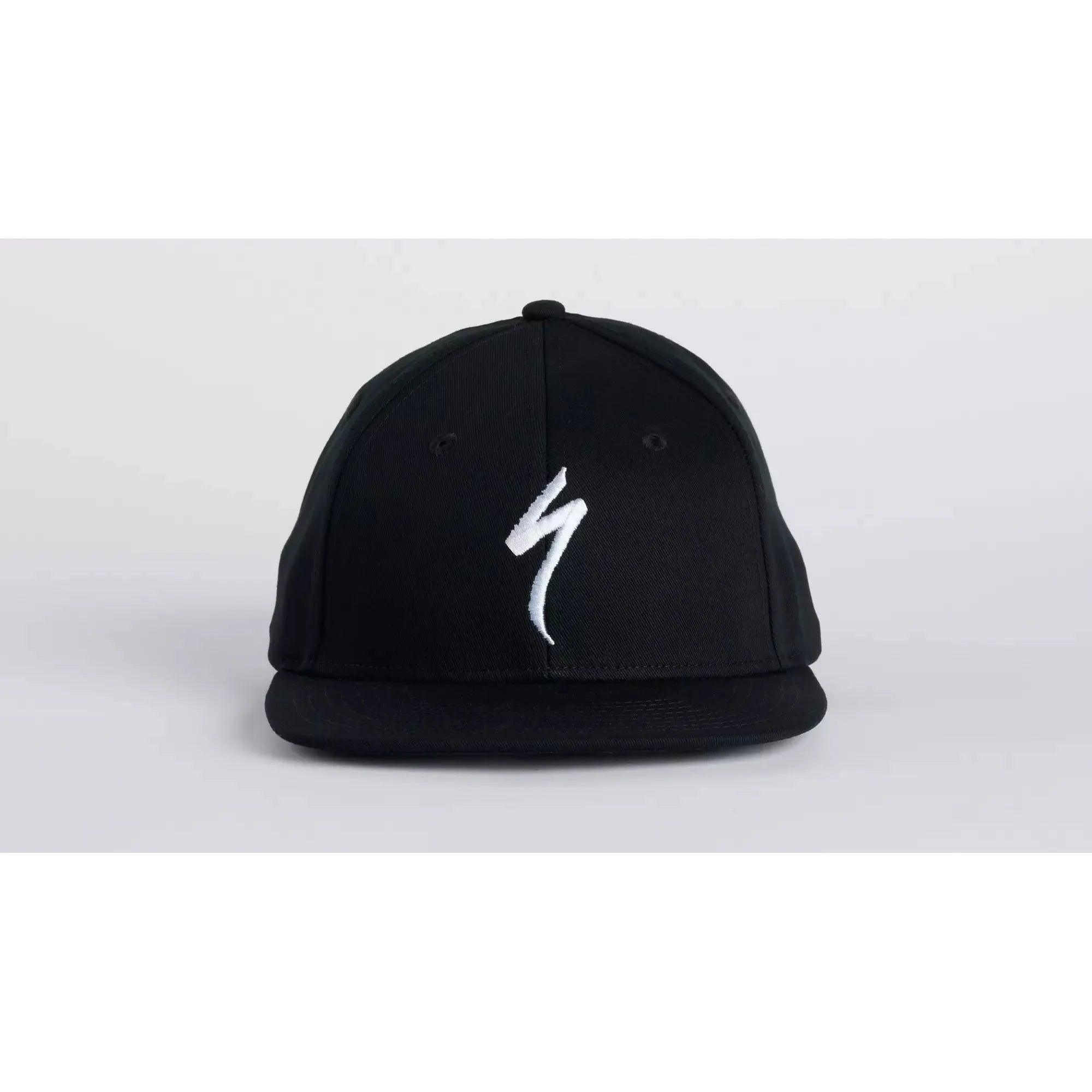 Specialized Flat Brim Hat Cycling Apparel - Summer Casual Specialized Black/White  