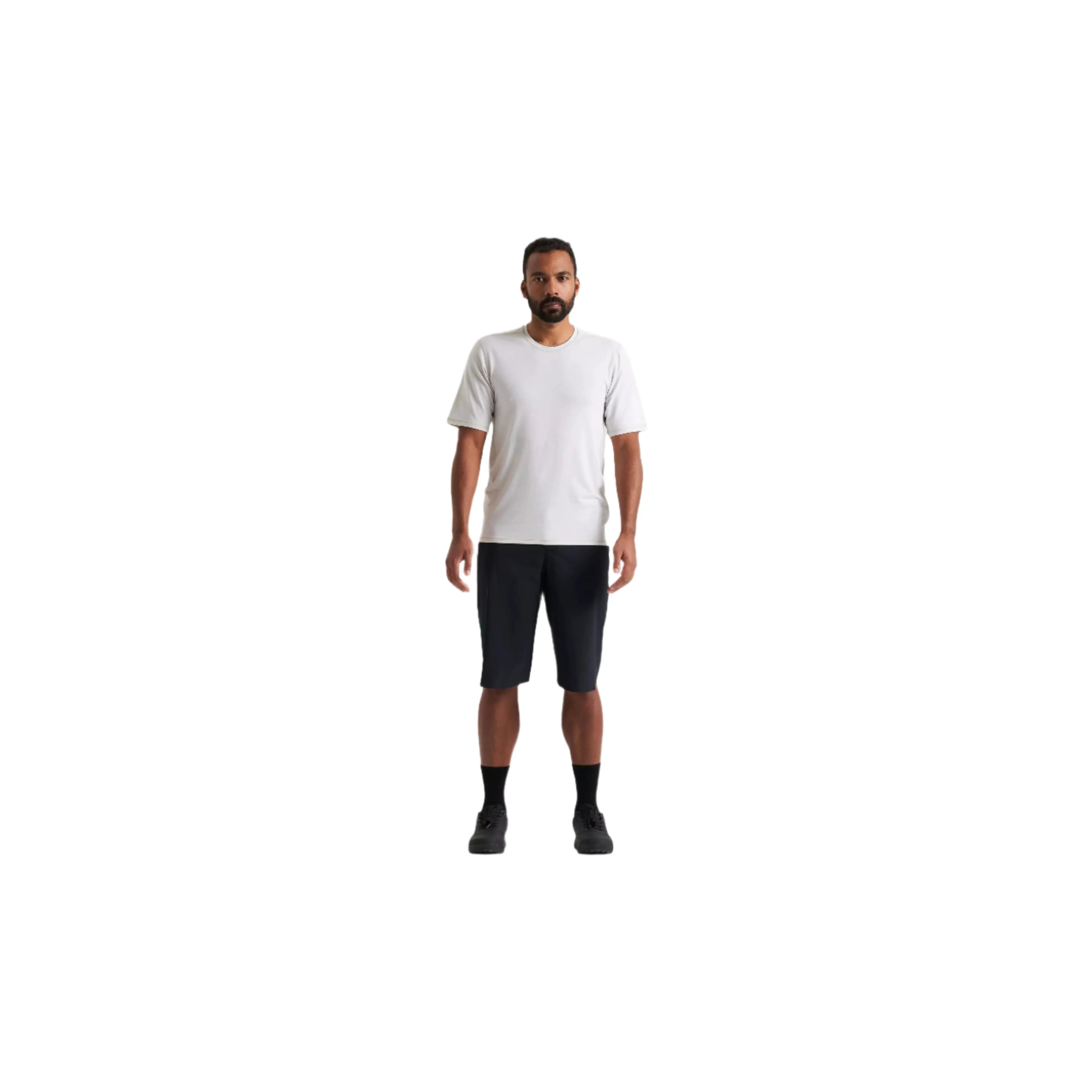 Specialized M Traction Short Sleeve Tee Cycling Apparel - Mens - Jersey - Short Sleeve Specialized Small Dove Grey