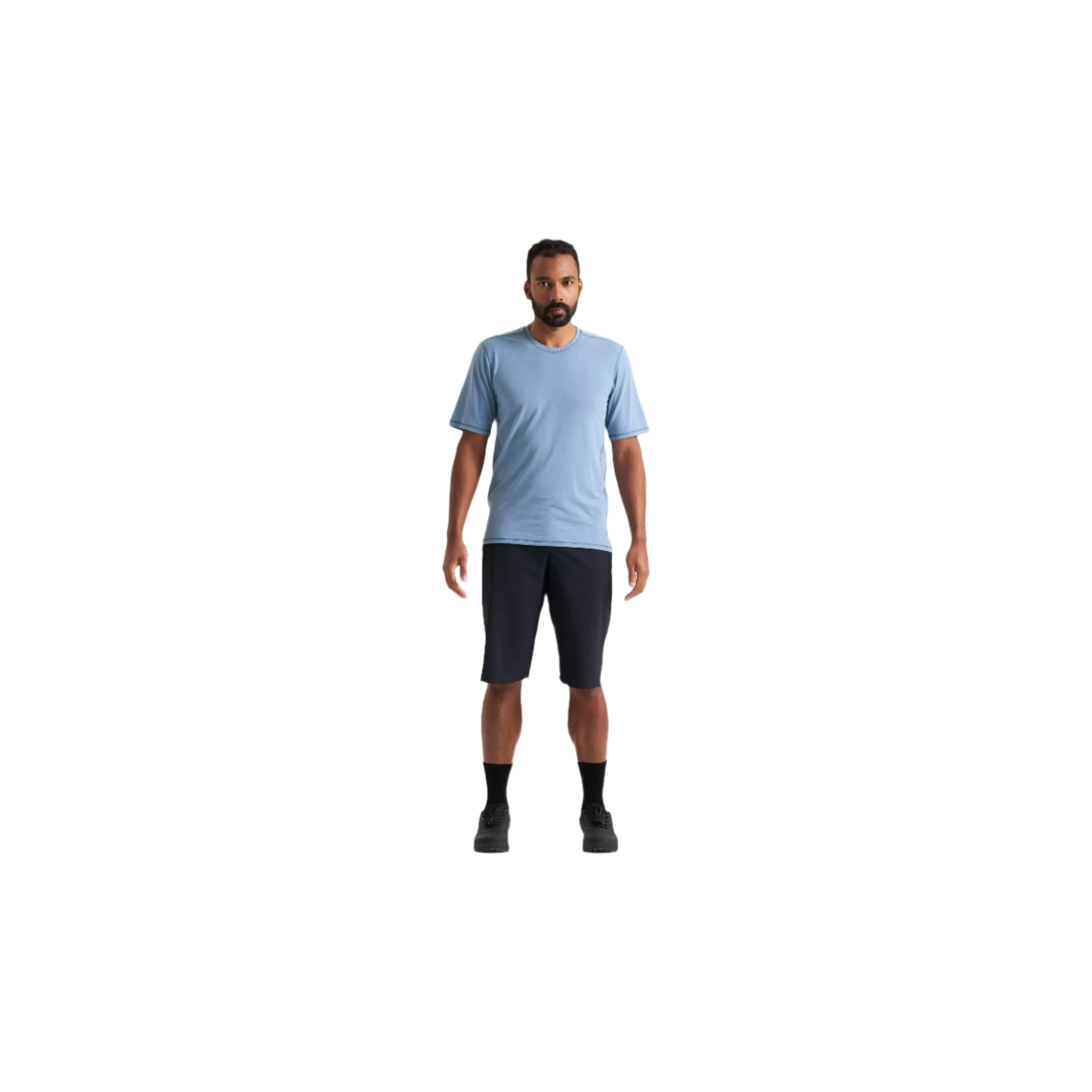 Specialized M Traction Short Sleeve Tee Cycling Apparel - Mens - Jersey - Short Sleeve Specialized XLarge Glacial