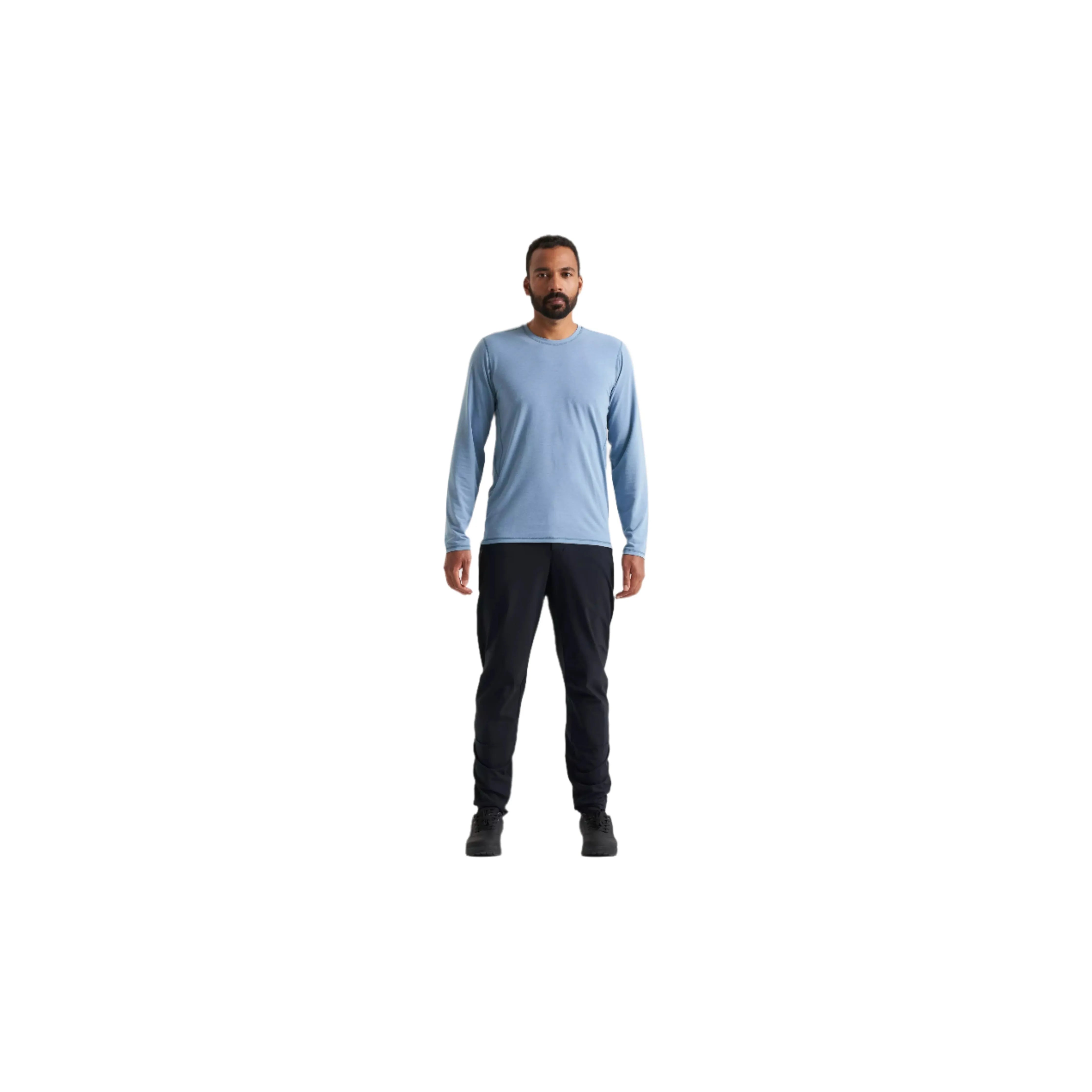Specialized M Traction Long Sleeve Tee Cycling Apparel - Mens - Jersey - long sleeve Specialized Small Glacial