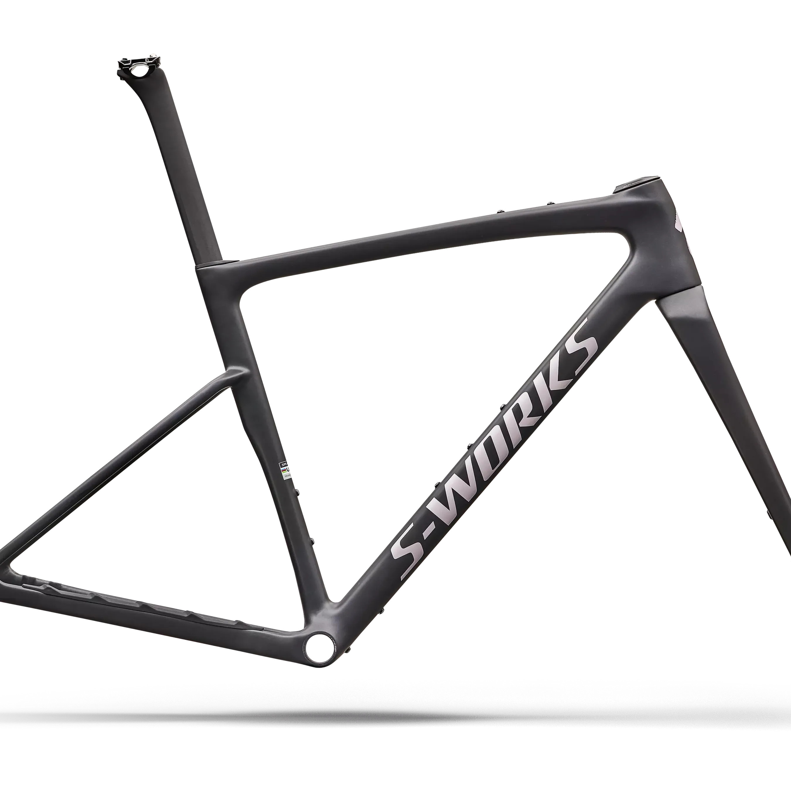 Specialized Crux 5 Frameset - Fact 12r Carbon Bicycle - Frame Specialized 49 Satin Carbon/amethyst Frost
