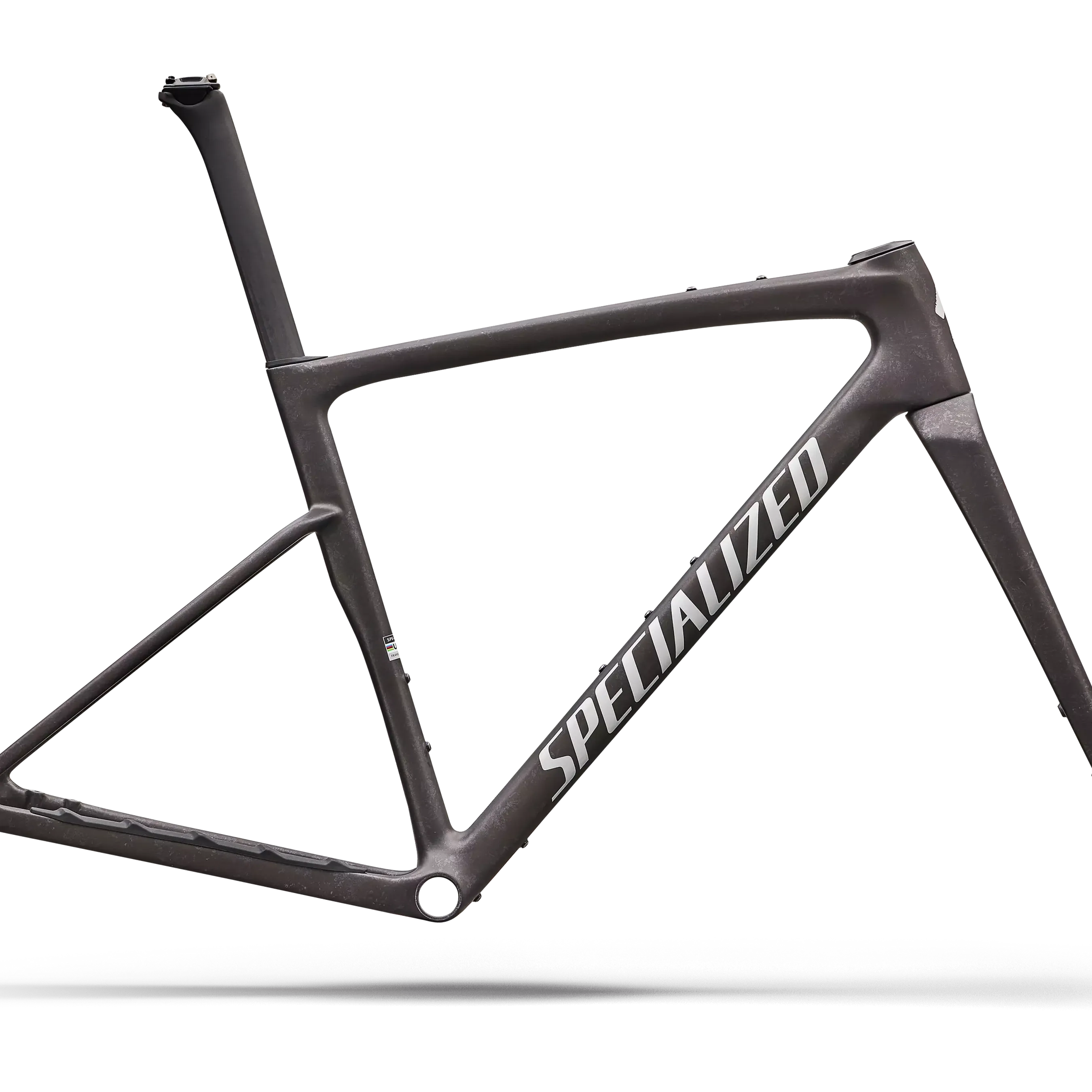 Specialized Crux 5 Frameset - Fact 10r Carbon Bicycle - Frame Specialized 49 Warm Smoke Metallic/silver Dust
