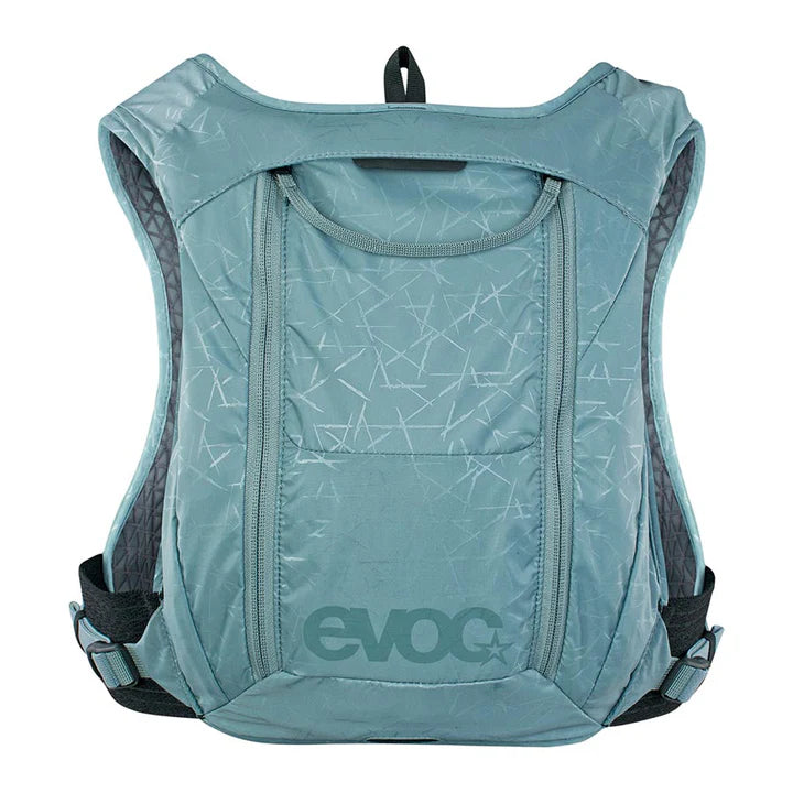 EVOC Hydro Pro 3 + 1.5l Bladder, 3L Bladder: Included (1.5L), Steel Backpacks and Bags - Cycling Hydration Packs and Vests EVOC