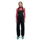 Black Diamond W Recon Stretch Bibs Winter Apparel - Winter Apparel Womens Hardshell Bottom Black Diamond