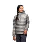 Black Diamond W Deploy Down 0.5 Pullover Hoody Winter Apparel - Winter Apparel Womens Insulated Top Black Diamond