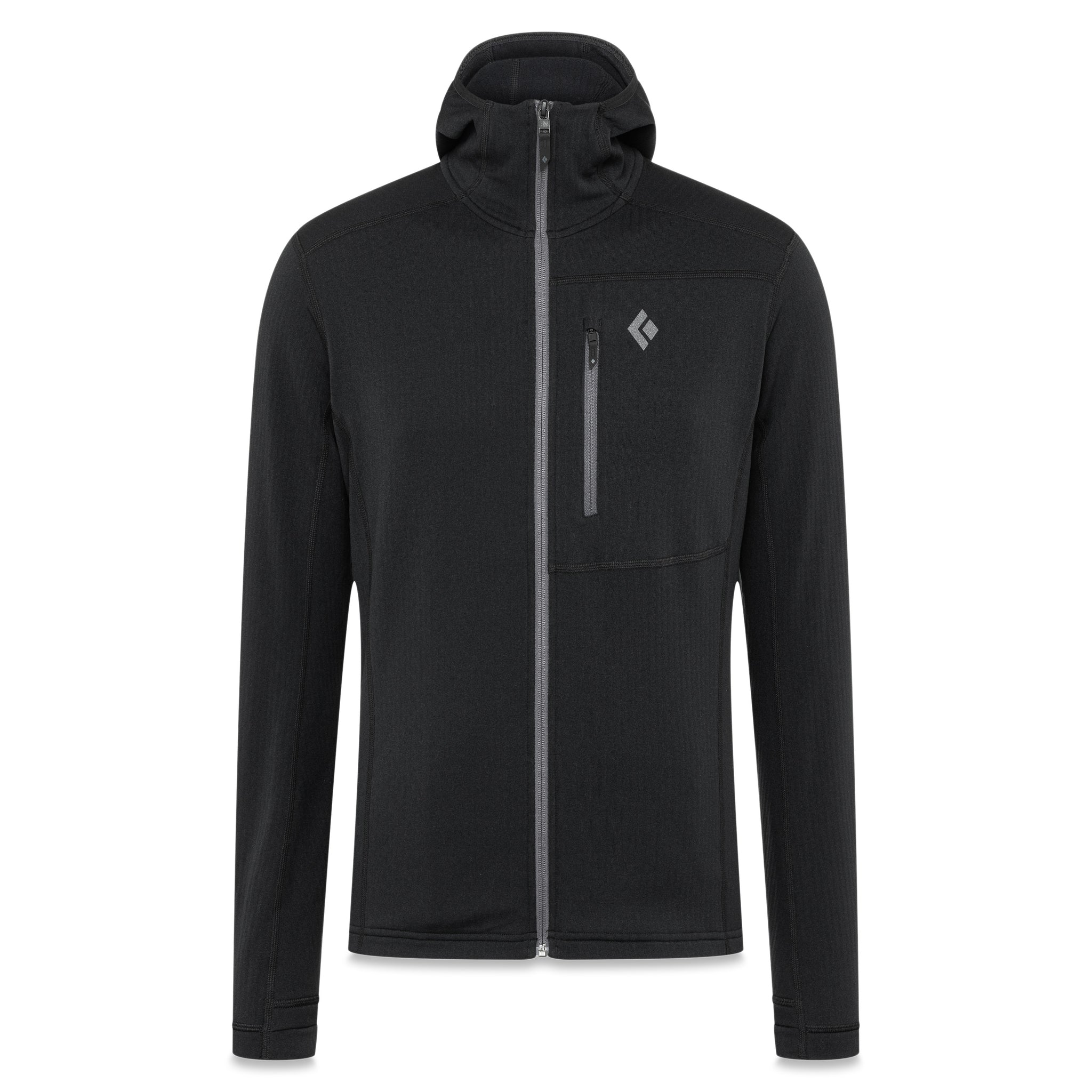 Black Diamond W Coefficient Hoody Winter Apparel - Winter Apparel Womens Mid Layer Top Black Diamond
