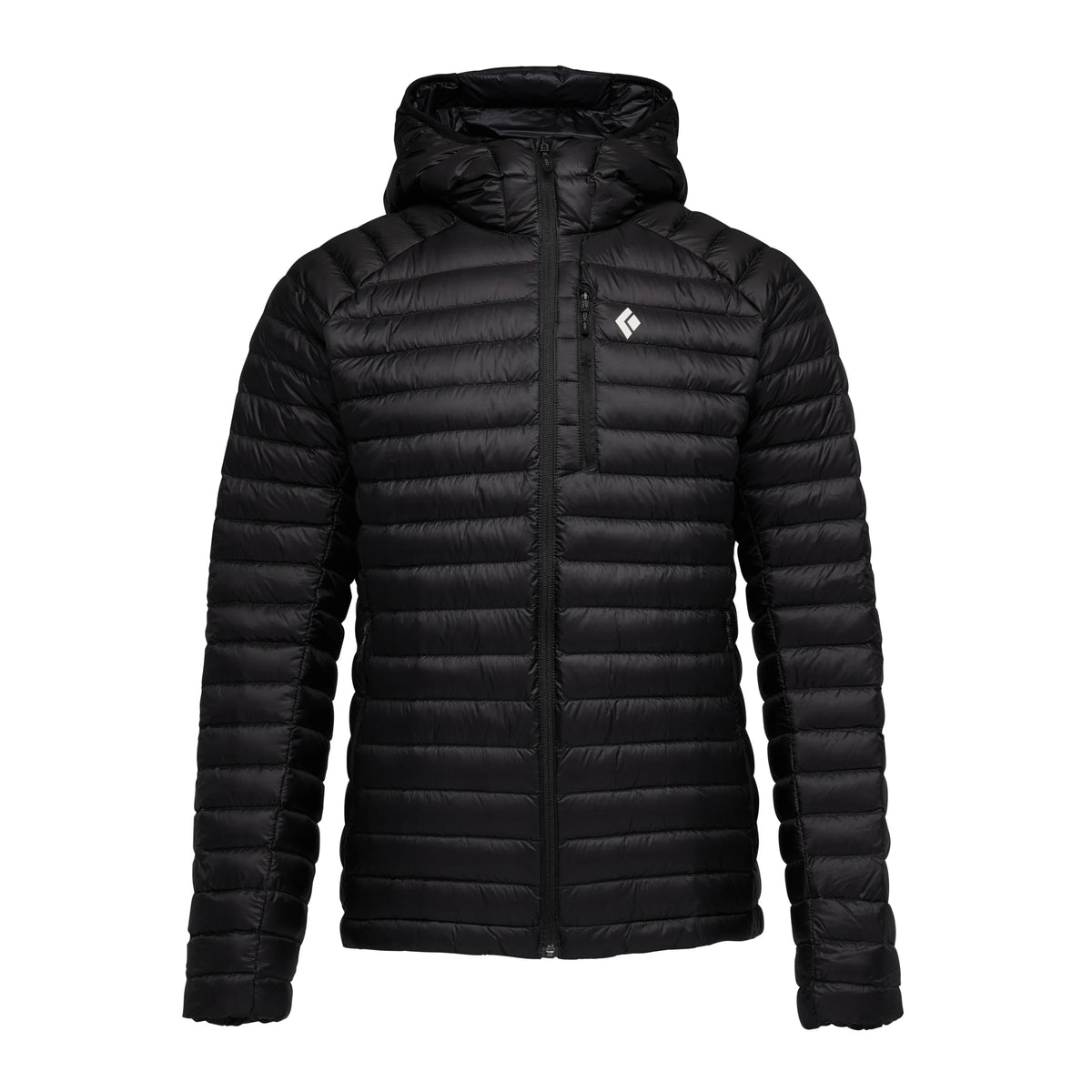 Black Diamond M Deploy Down 1.0 Hoody Winter Apparel - Winter Apparel Mens Insulated Top Black Diamond Medium Black