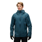 Black Diamond M Recon LT Stretch Shell Winter Apparel - Winter Apparel Mens Hardshell Top Black Diamond