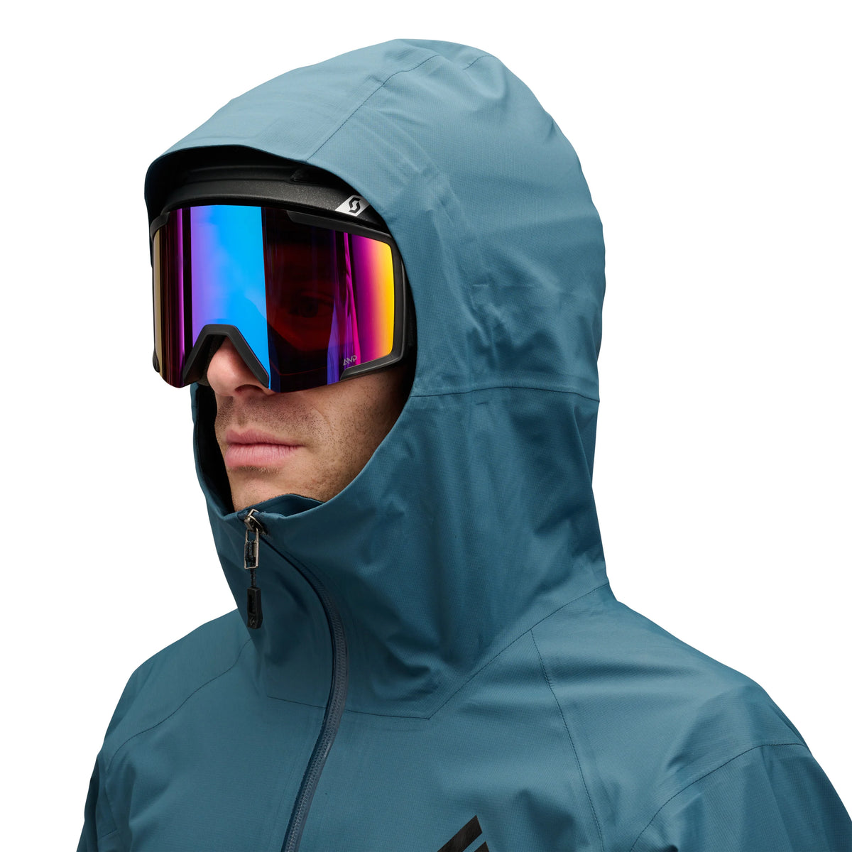 Black Diamond M Recon LT Stretch Shell Winter Apparel - Winter Apparel Mens Hardshell Top Black Diamond