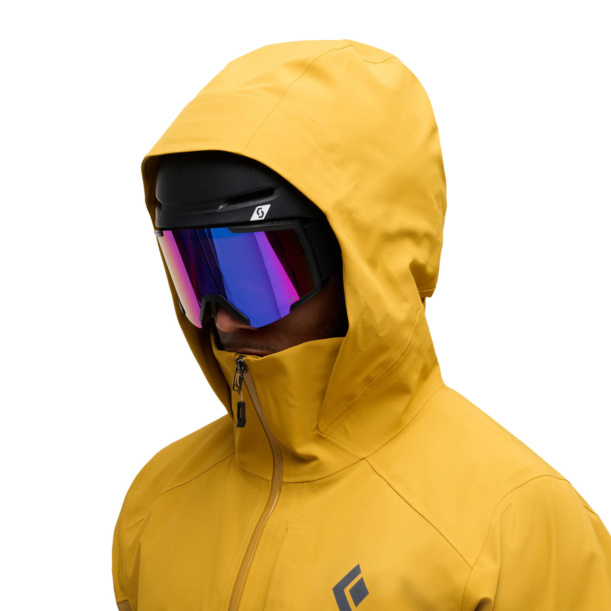 Black Diamond M Recon Stretch Shell Winter Apparel - Winter Apparel Mens Hardshell Top Black Diamond