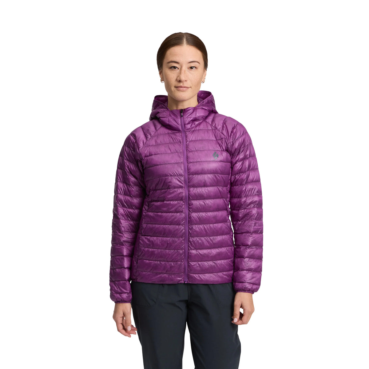 Black Diamond W Deploy Down 0.5 Full Zip Hoody Winter Apparel - Winter Apparel Womens Insulated Top Black Diamond