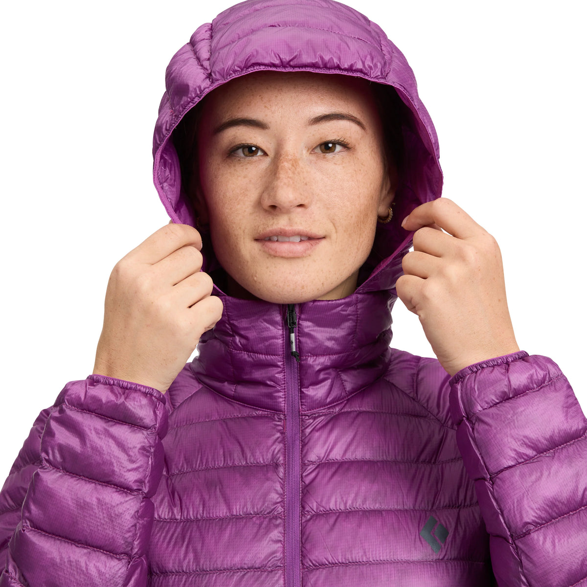 Black Diamond W Deploy Down 0.5 Full Zip Hoody Winter Apparel - Winter Apparel Womens Insulated Top Black Diamond