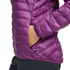 Black Diamond W Deploy Down 0.5 Full Zip Hoody Winter Apparel - Winter Apparel Womens Insulated Top Black Diamond