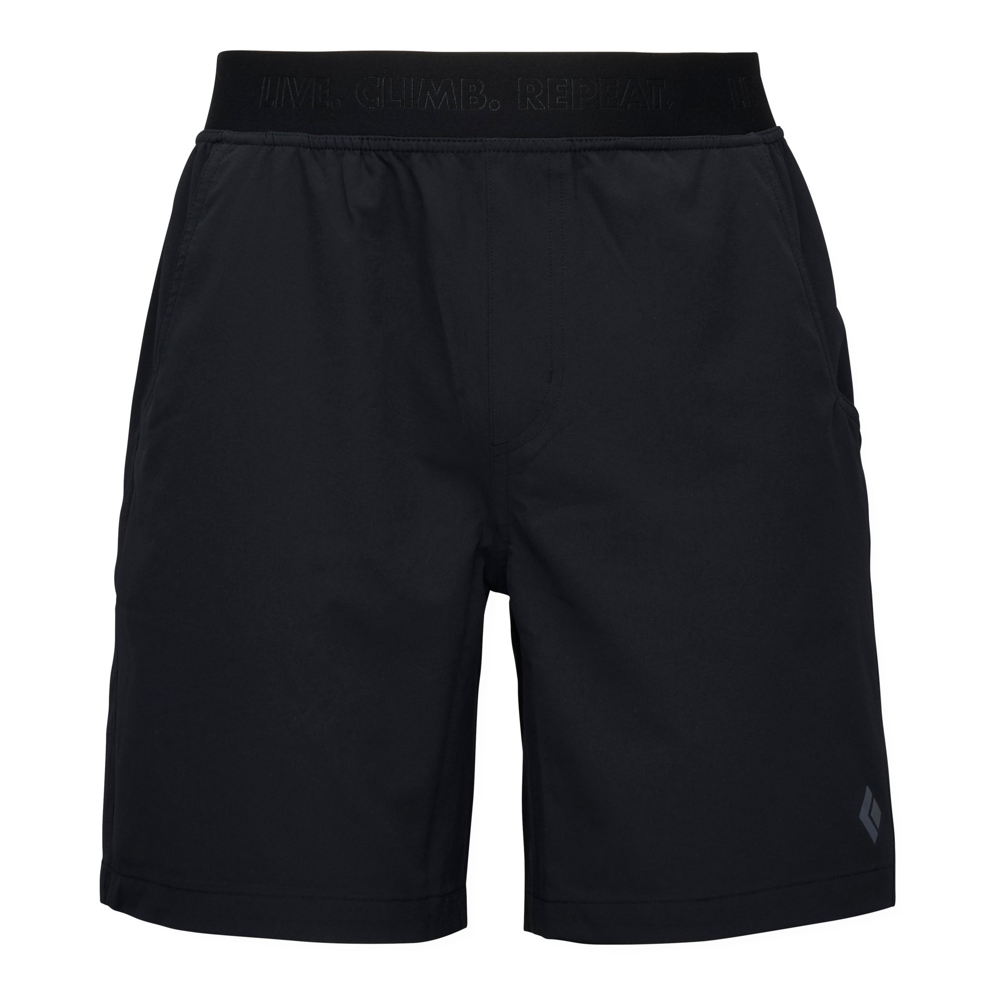 Black Diamond M Sierra Shorts 8 in Summer Apparel - Mens - Bottoms Black Diamond Medium Black