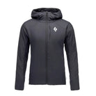 Black Diamond M First Light 1.0 Stretch Hoody Winter Apparel - Winter Apparel Mens Insulated Top Black Diamond Large Black