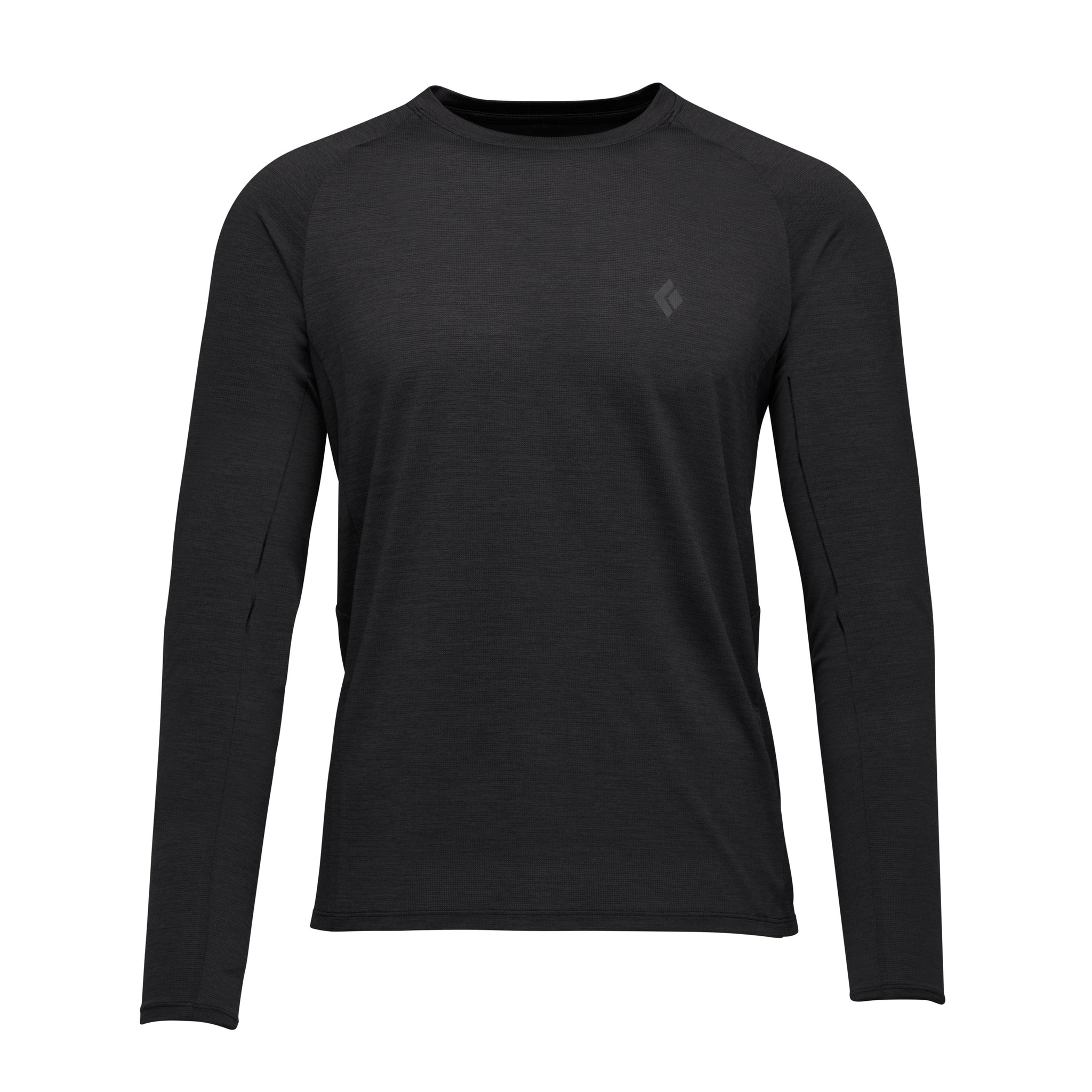 Black Diamond M Lightwire Long Sleeve Tech Tee Summer Apparel - Mens - Tops Black Diamond Small Black