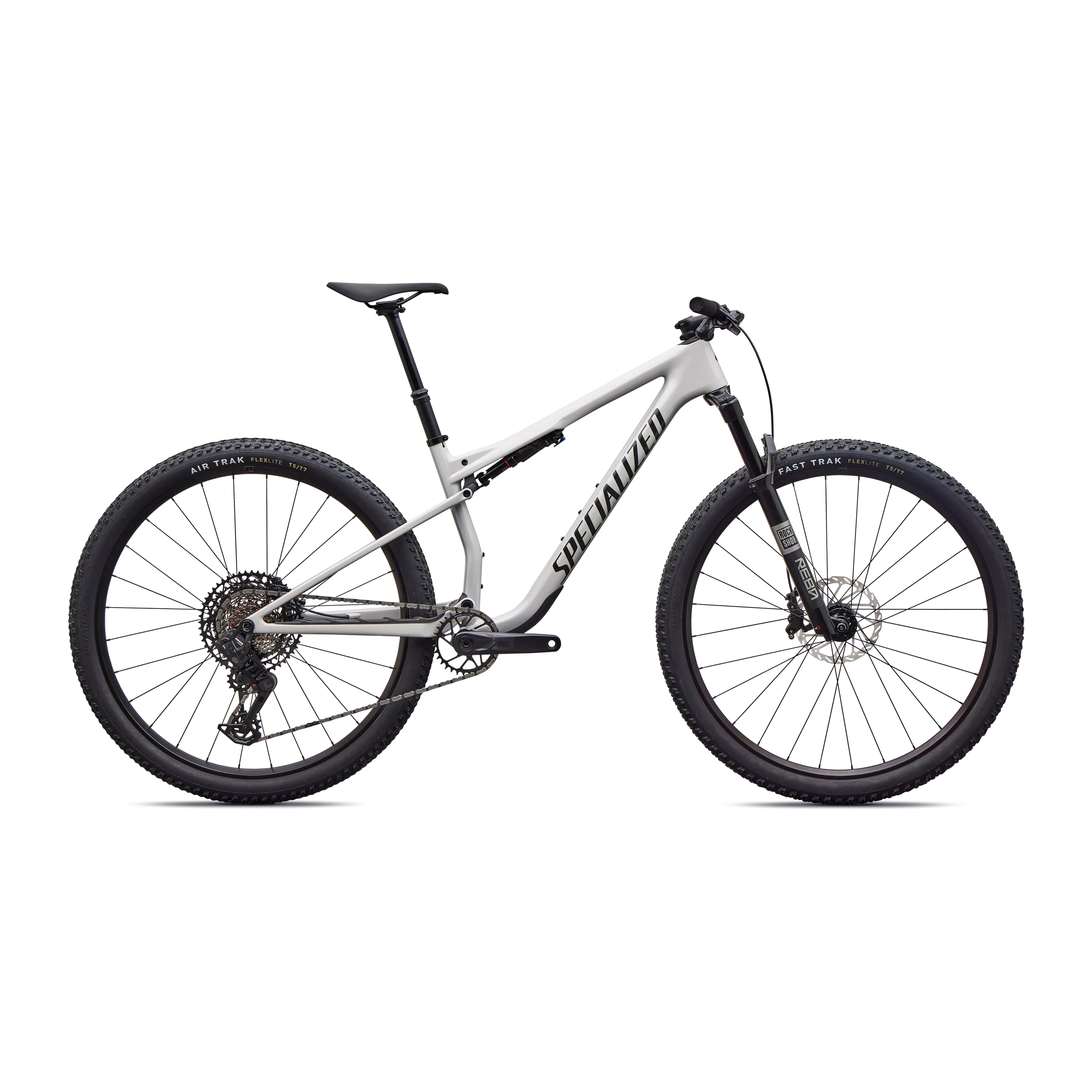 Specialized Epic 9 Sport Bicycle - Mountain - XC Specialized Large Gloss Dolomite Metallic / Metallic Obsidian