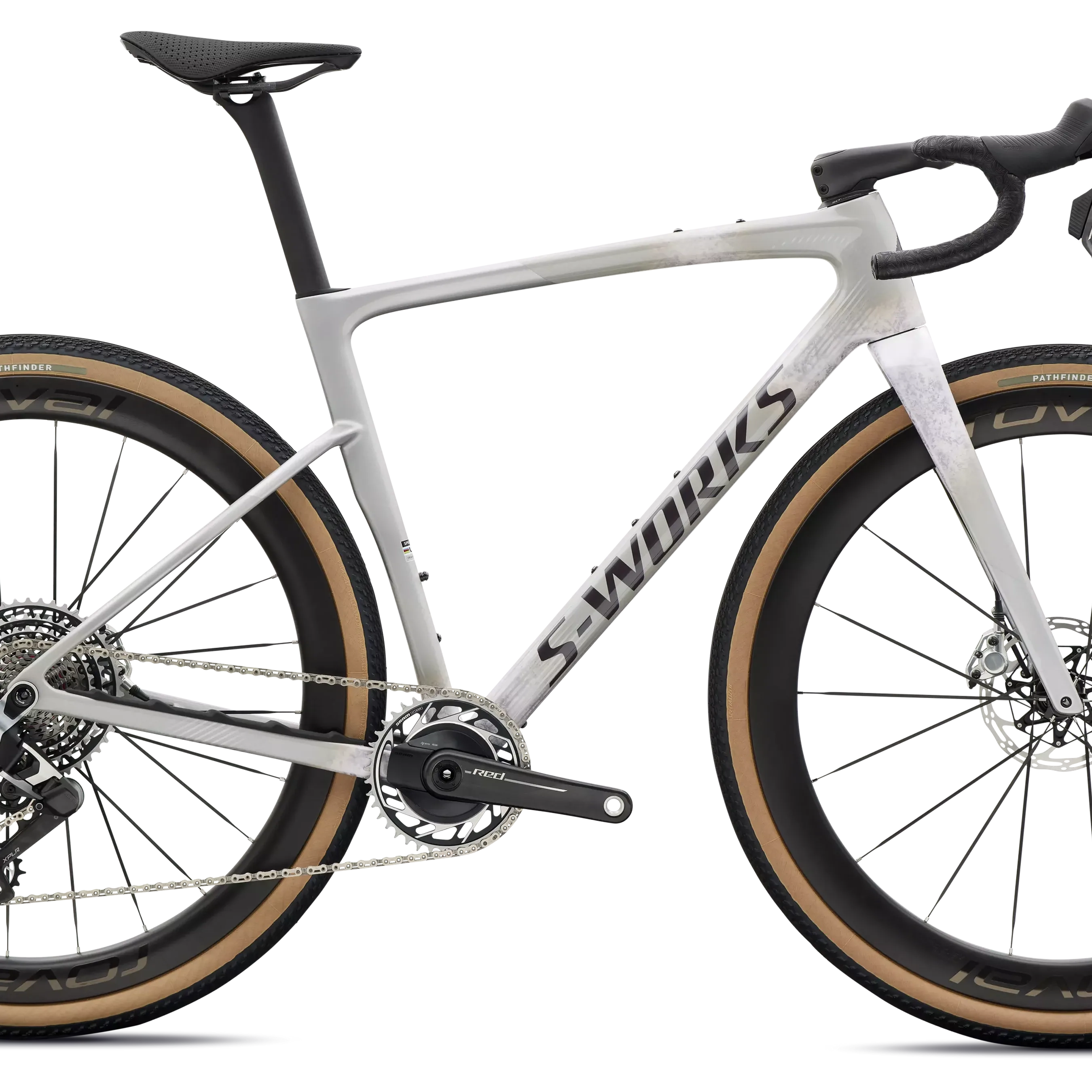 Specialized S-Works Crux 5 - SRAM RED XPLR Bicycle - Gravel Specialized 49 Silver Dust/amethyst Frost/nebula Metallic