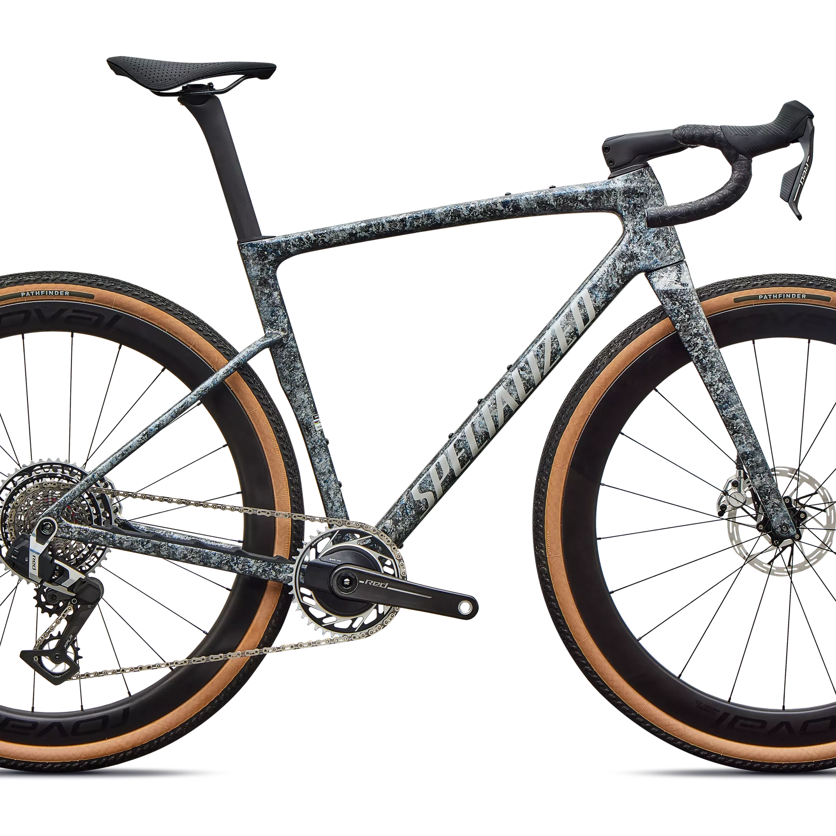 Specialized Crux 5 S-Level - SRAM RED XPLR Bicycle - Gravel Specialized 49 Deep Marine Metallic/dolomite Metallic