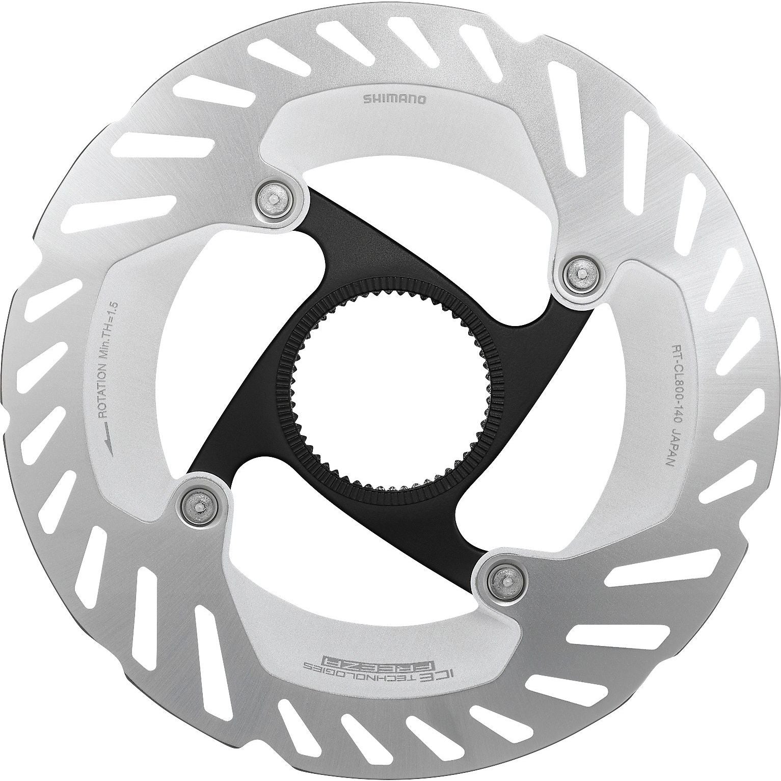 Shimano GRX RT-CL800 S Disc Brake Rotor with Lockring - 140mm, CenterLock Cycling Parts - Brake - Disc Brake Rotors Shimano