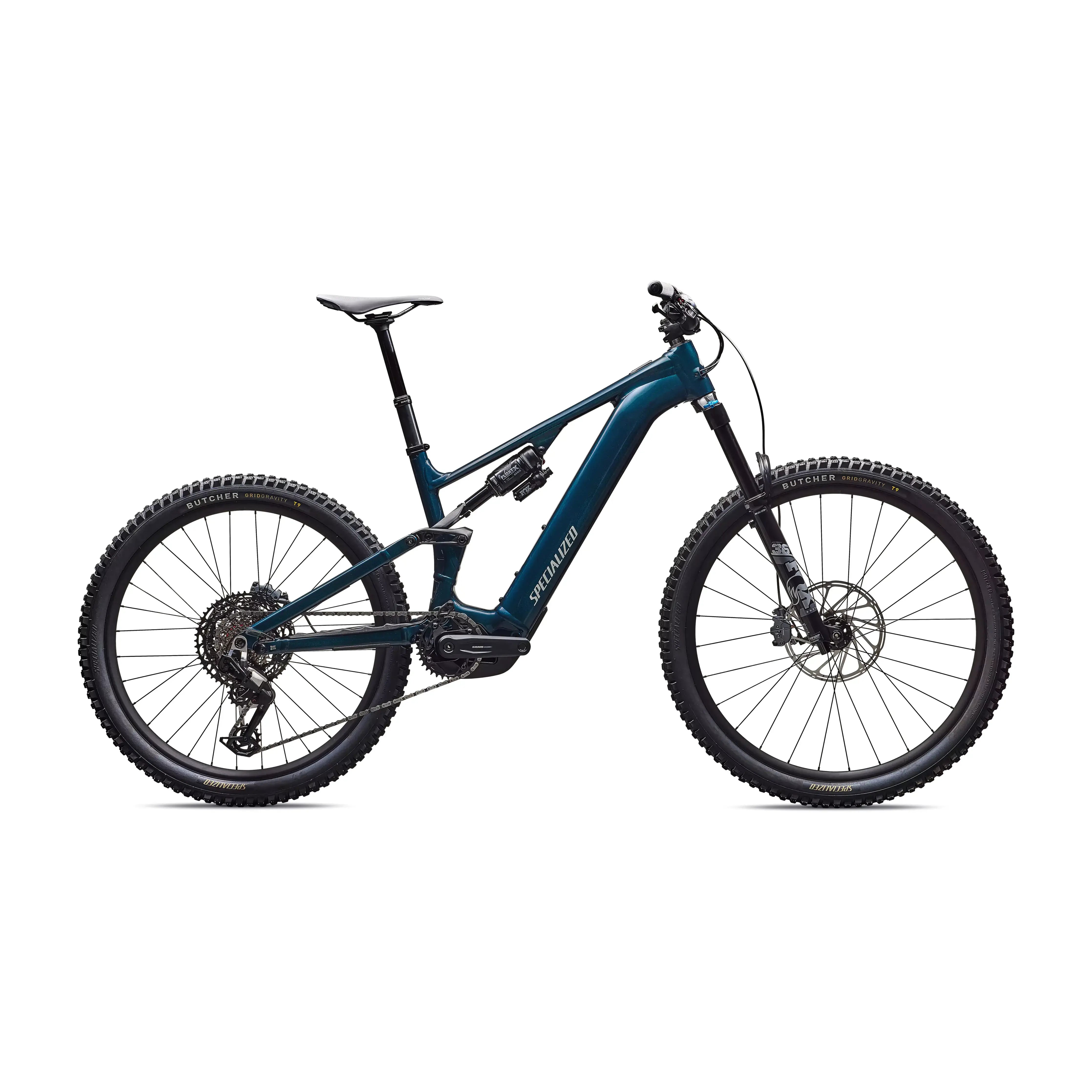 Specialized Levo Comp Alloy G4 Bicycle - E-Bikes - Mountain - Full Suspension Specialized S1 Deep Lake Metallic/Dune White