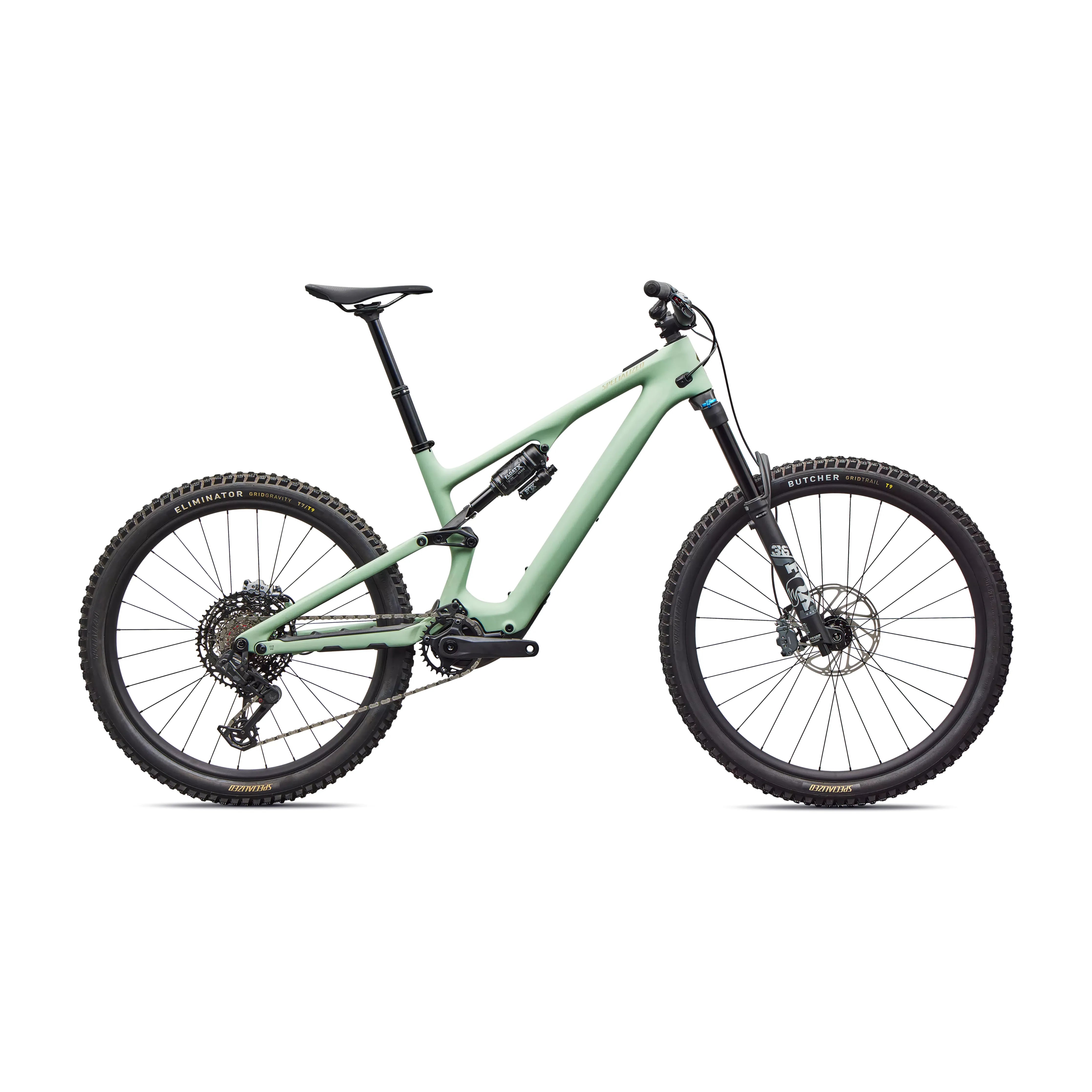 Specialized Turbo Levo SL 2 Comp Bicycle - E-Bikes - Mountain - Full Suspension Specialized S1 Pistachio / Laurel Green