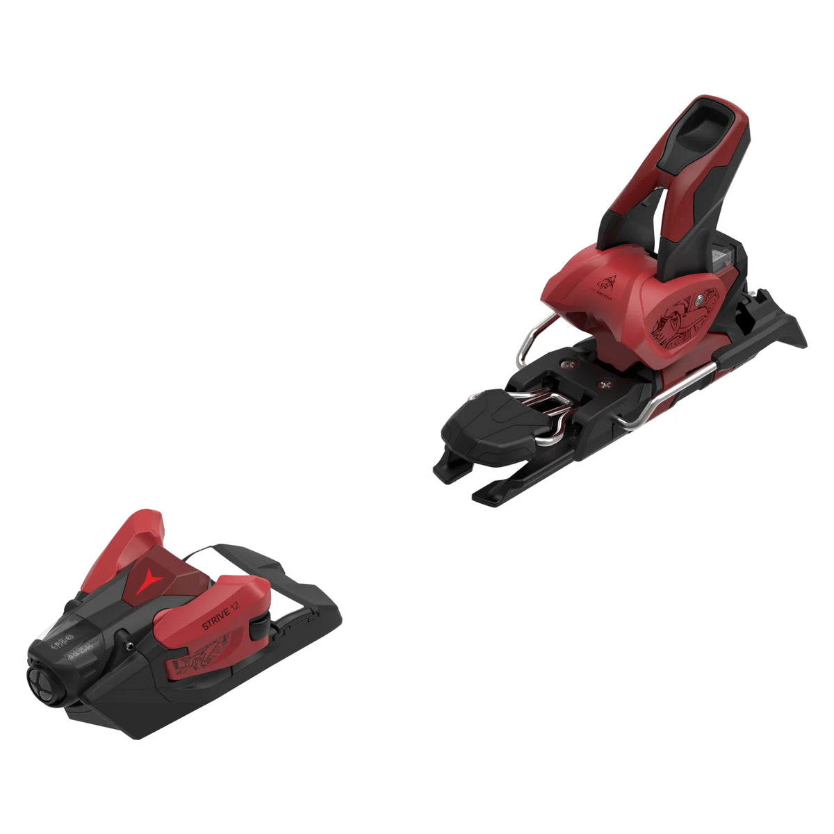 Atomic Strive 12 GW Alpine Binding Ski Bindings - Alpine Bindings Atomic 90 Redwood