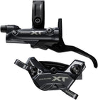 Shimano Deore XT BR-M8220 Disc Brake and BL-M8200 Lever - Left/Front, Post Mount, 4-Piston Caliper, SM-BH90-SBM Hose, Fin