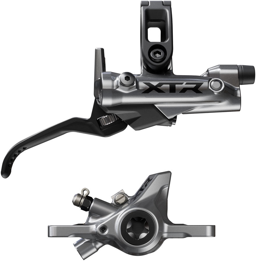 Shimano XTR BR-M9200 Disc Brake and BL-M9220 Lever - Right/Rear, Post Mount, 2-Piston Caliper, SM-BH90-SS Hose, Metal Pads,