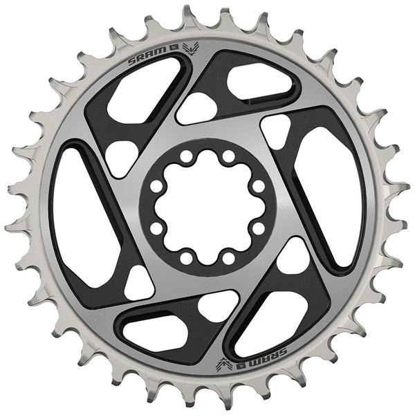 SRAM Chain Ring T-TYPE 32T Direct Mount 0mm Offset Eagle (including 8 bolts) Black - XXSL D1 Cycling Parts - Chainring SRAM