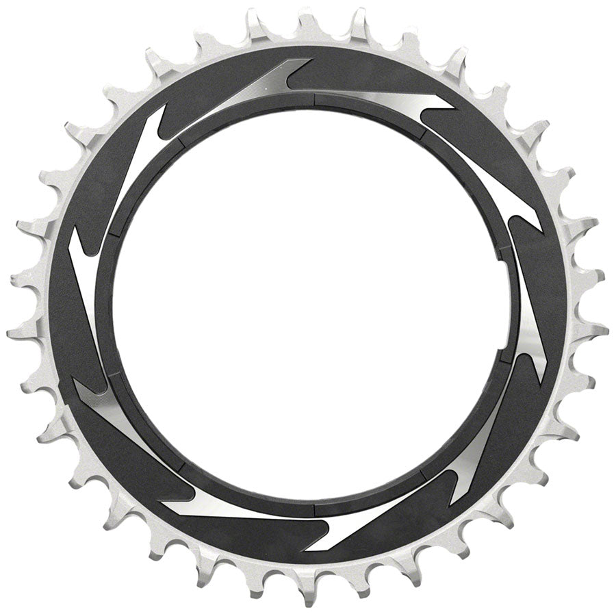 SRAM XX SL Eagle T-Type Thread Mount Chainring - 34t, 12-Speed, Thread Mount (For XX SL PM Spider), 0mm Offset, Aluminum,